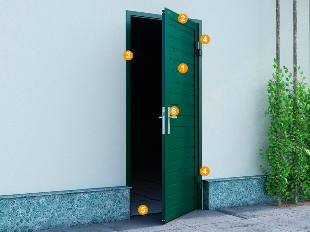 Конструкция гаражных дверей DoorHan