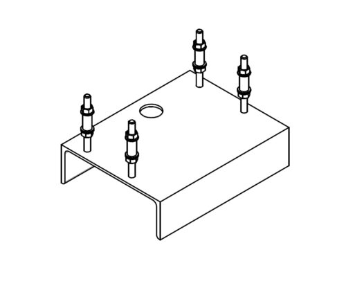 BHB220-5 DoorHan - Гидростанция в сборе для Bollard HB220 (для болларда высотой 600 мм)