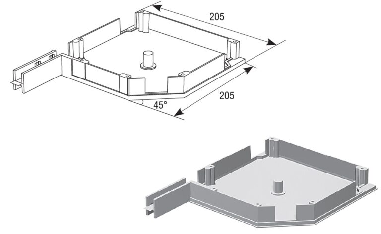 RK20502 DoorHan - Крышка боковая RK205