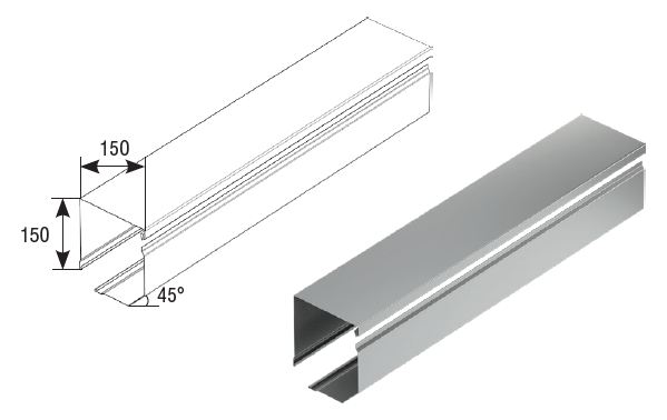 RB15039 DoorHan - Короб защитный RB150