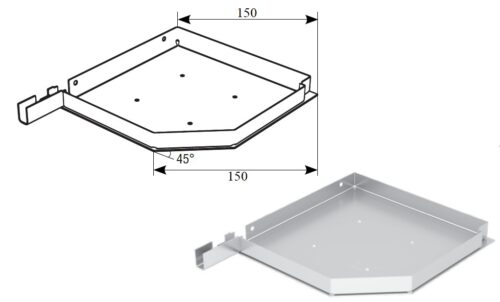 RK15002 DoorHan - Крышка боковая RK150