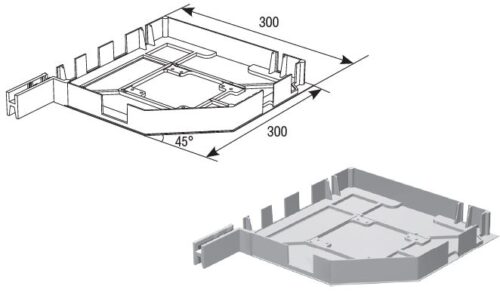 RK30002 DoorHan - Крышка боковая RK300