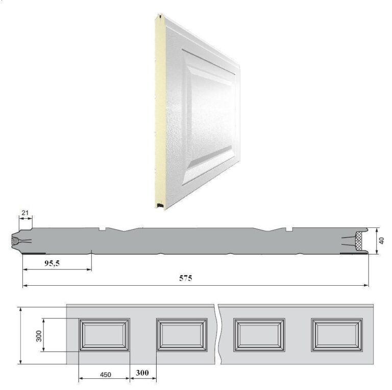 Лоток симметричный 300 мм (арт. DH-RS G.300.001)