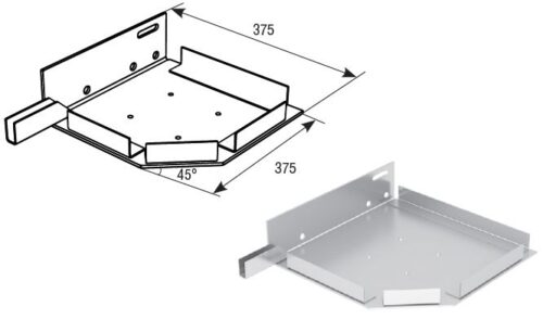 RK37507 DoorHan - Крышка боковая стальная RK375